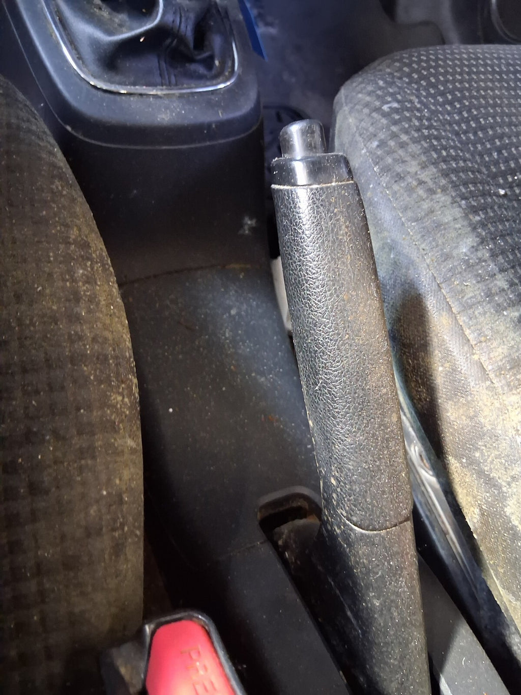 2016 MITSUBISHI MIRAGE MK6 MANUAL HANDBRAKE PARKING BRAKE LEVER MECHANISM