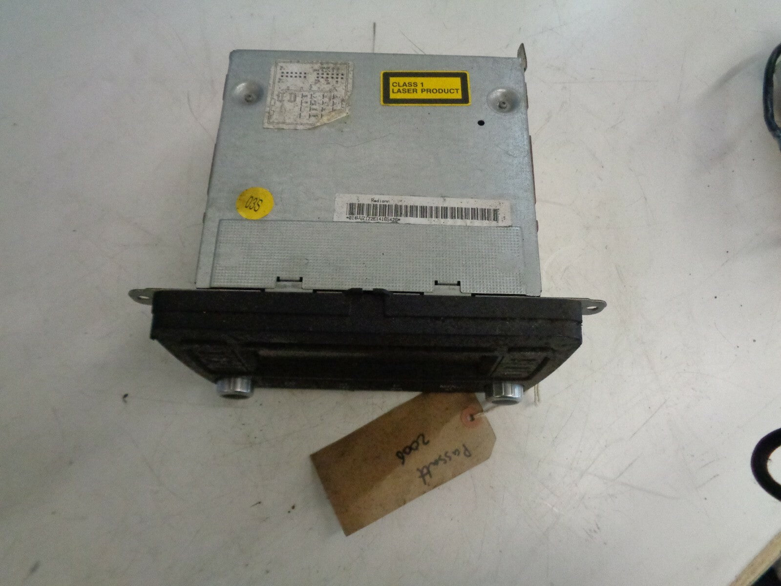 VW VOLKSWAGEN PASSAT 2006 CD PLAYER RADIO STEREO HEAD UNIT 1K0035186P