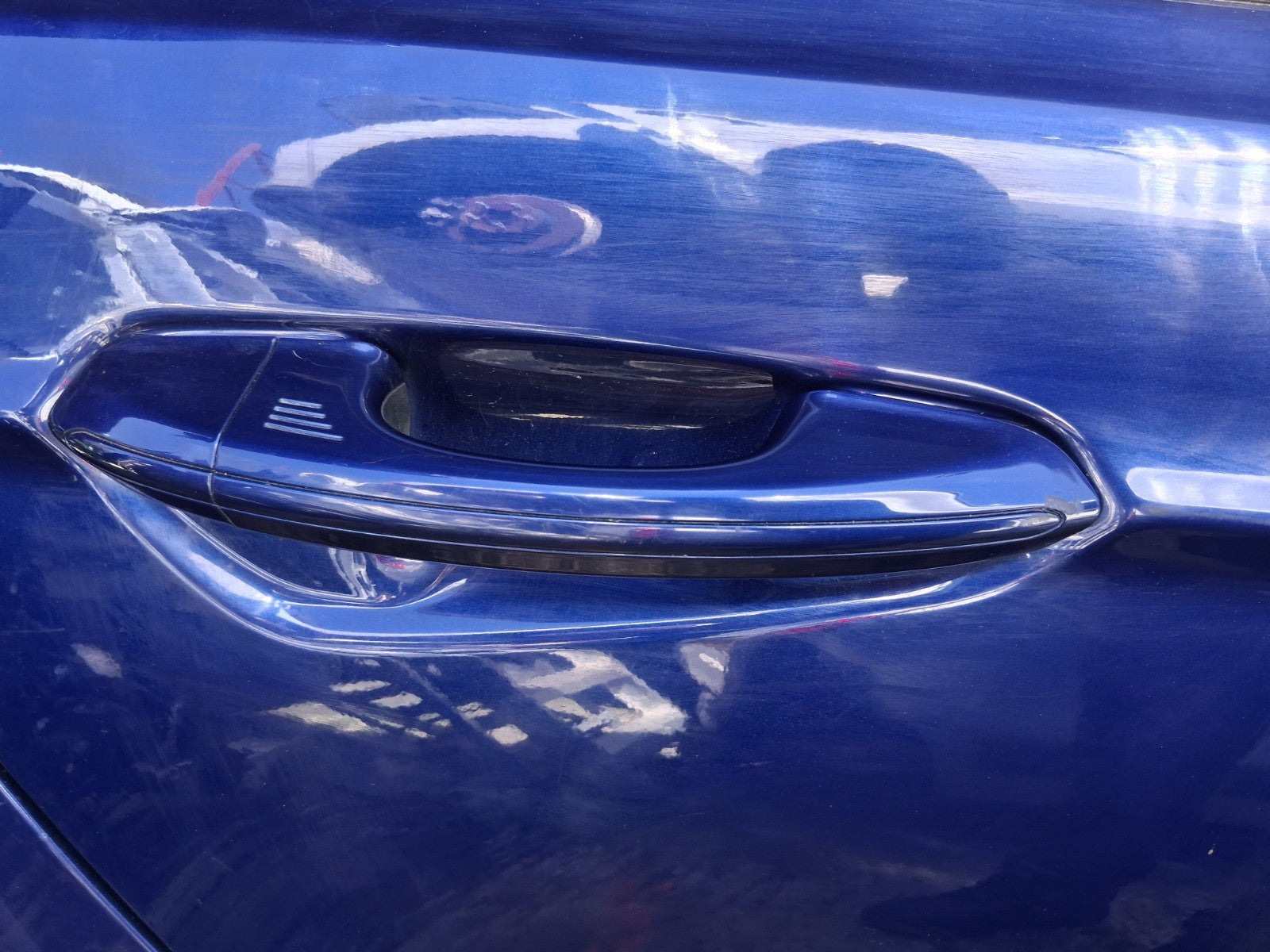 2016 FORD MONDEO MK5 HATCHBACK OSR DRIVER SIDE REAR RIGHT EXTERIOR DOOR HANDLE