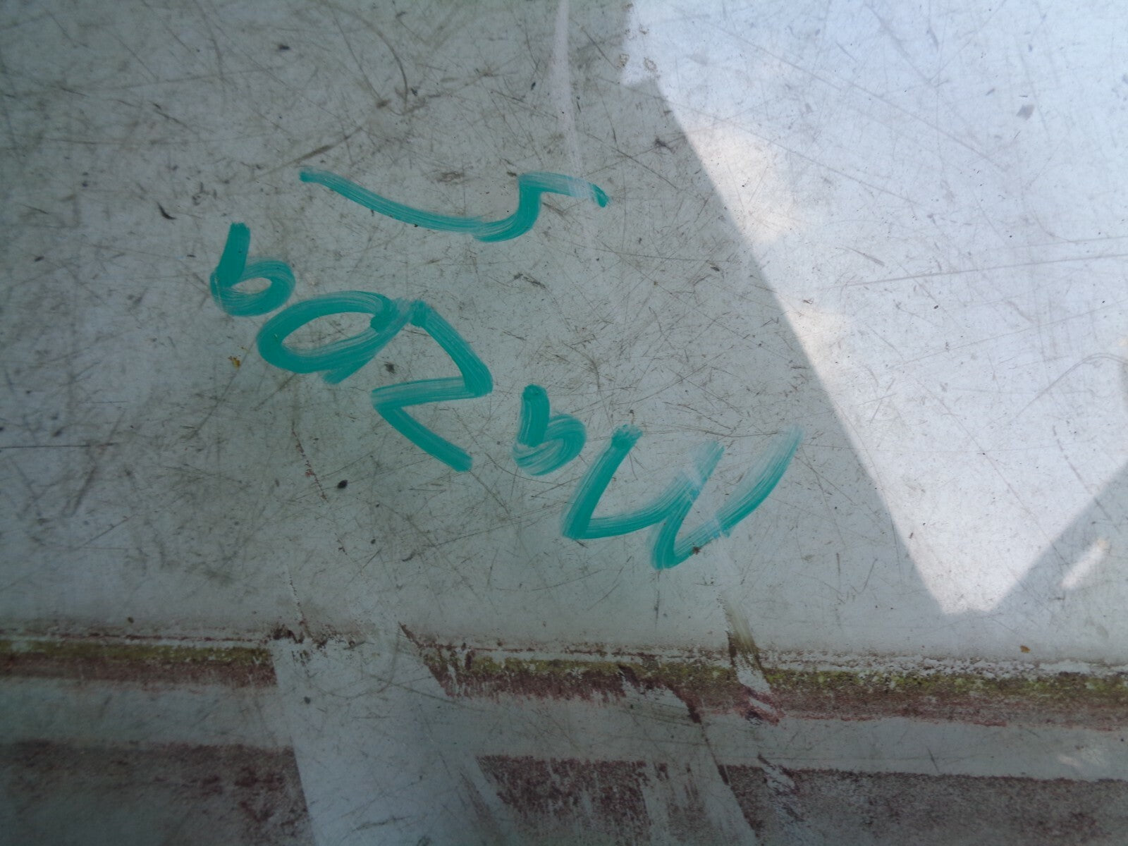 MAZDA 5 OS DRIVER SIDE FRONT DOOR WINDOW GLASS