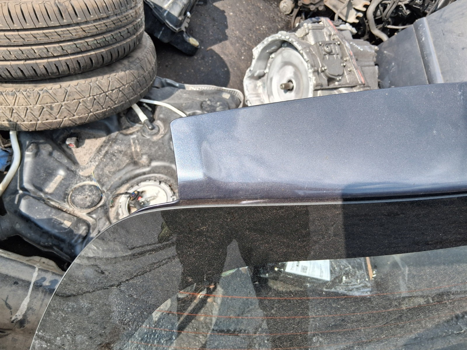 2007 HONDA JAZZ MK2 REAR BOOTLID TAILGATE BLUE