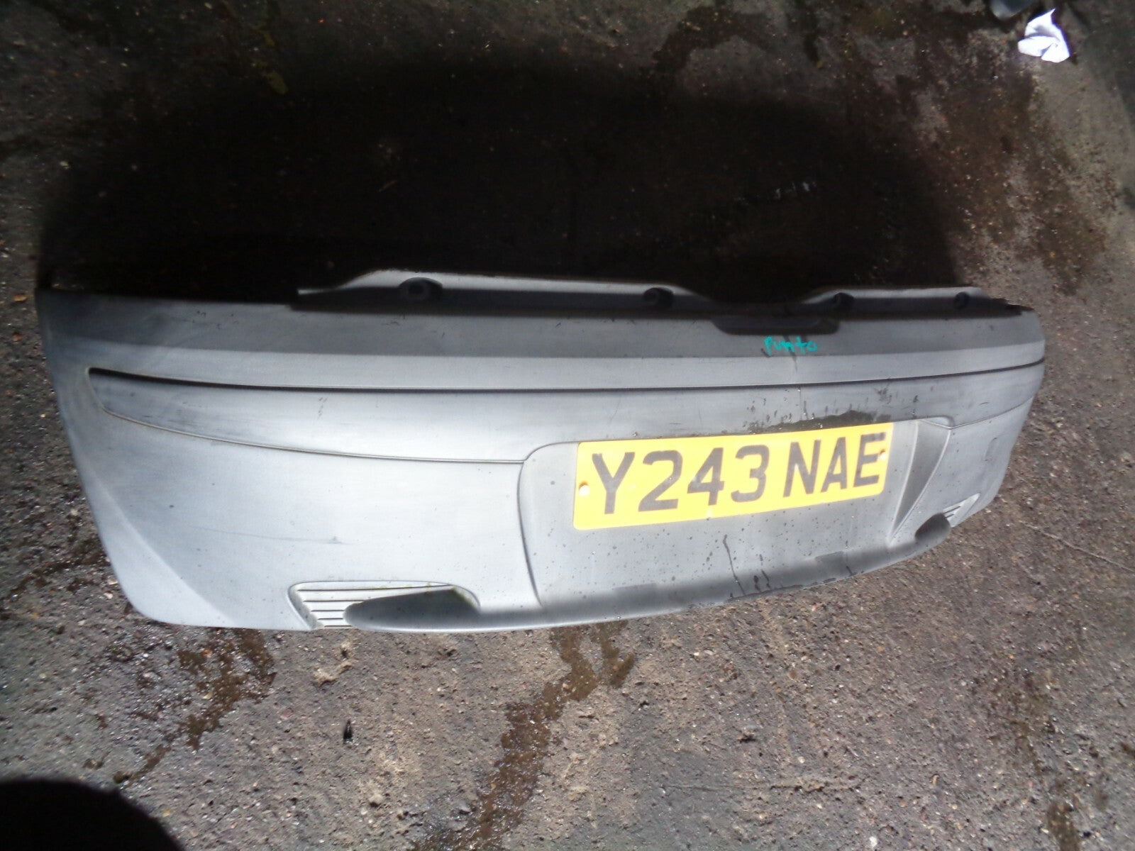 FIAT PUNTO MK2 3 DOORS HATCHBACK REAR BUMPER