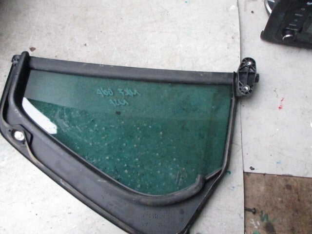 2013 VW GOLF MK7 NS PASSENGER SIDE QUARTER GLASS