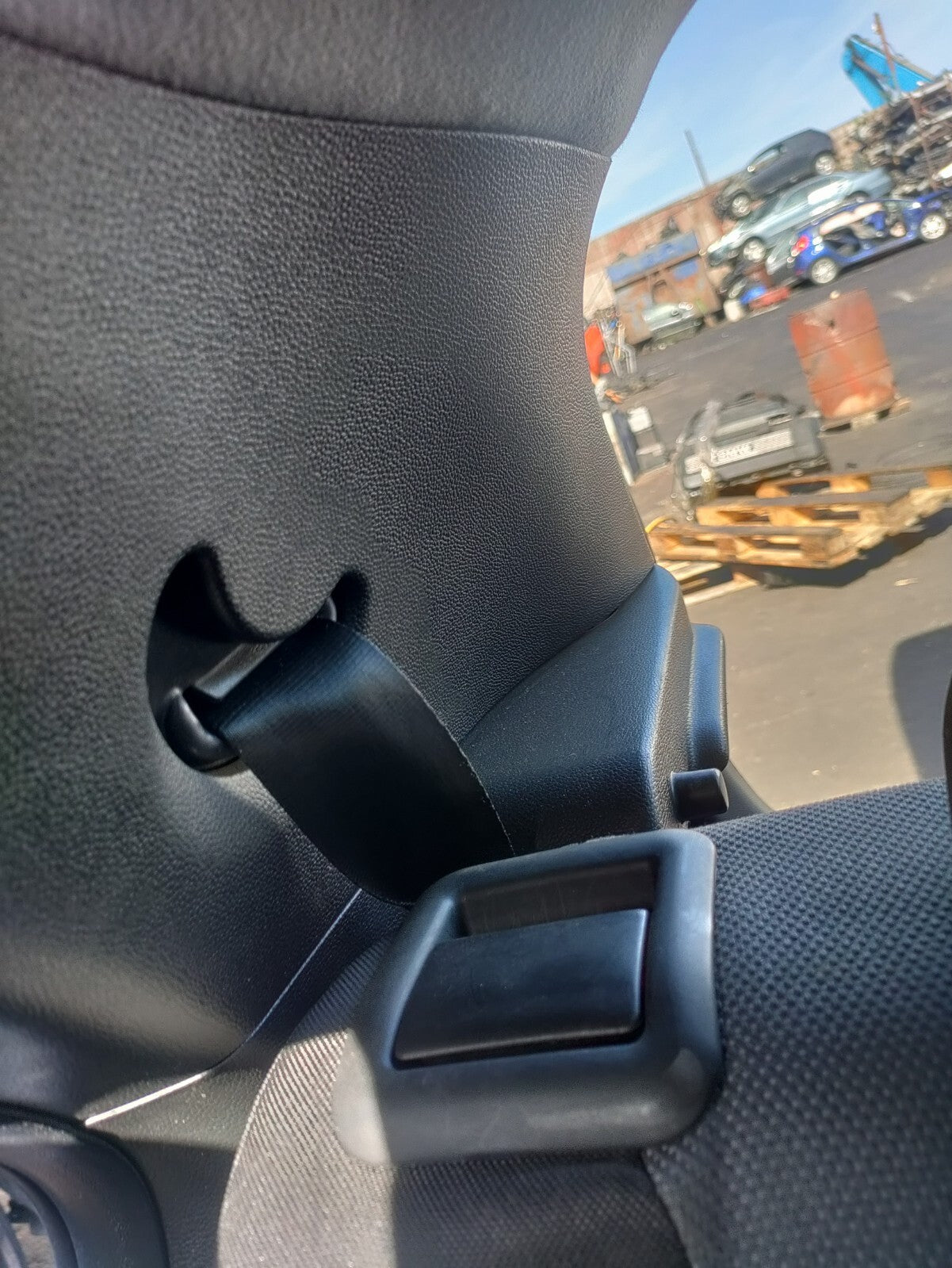 2019 HYUNDAI I20 MK2 FACELIFT OSR DRIVER SIDE REAR RIGHT BACK SEAT BELT