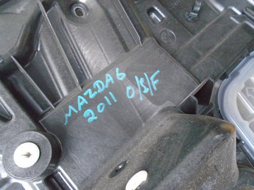 MAZDA 6 2011 OSF DRIVER SIDE FRONT WINDOW MOTOR REGULATOR