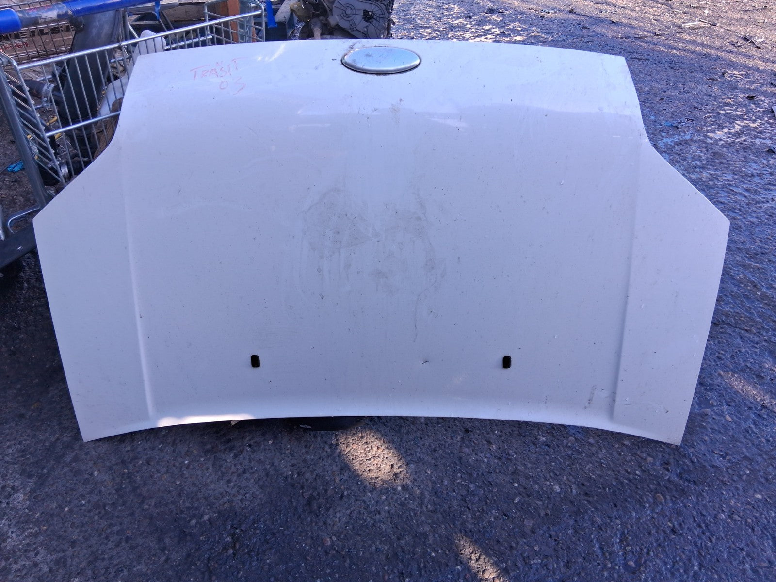 2003 FORD TRANSIT CONNECT MK1 FRONT BONNET HOOD PANEL WHITE