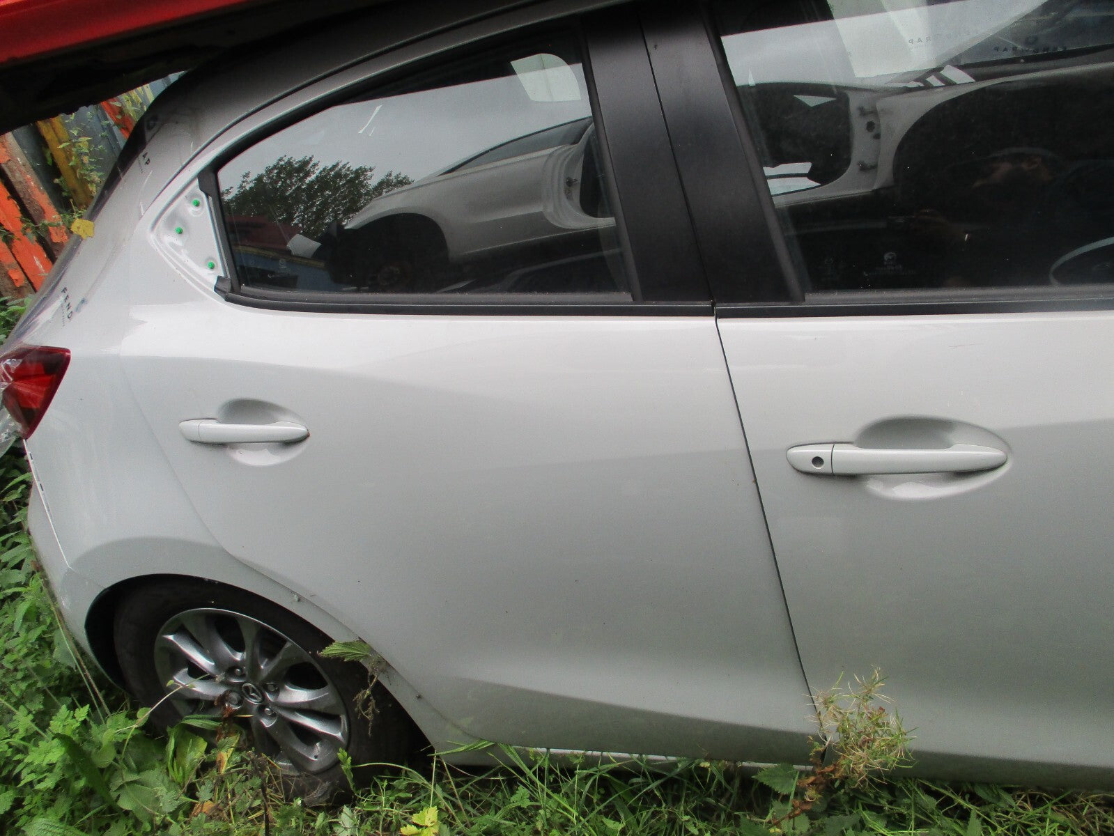 2023 MAZDA 2 MK3 DJ FACELIFT OSR DRIVER SIDE REAR BARE DOOR CERAMIC METALLIC 47A