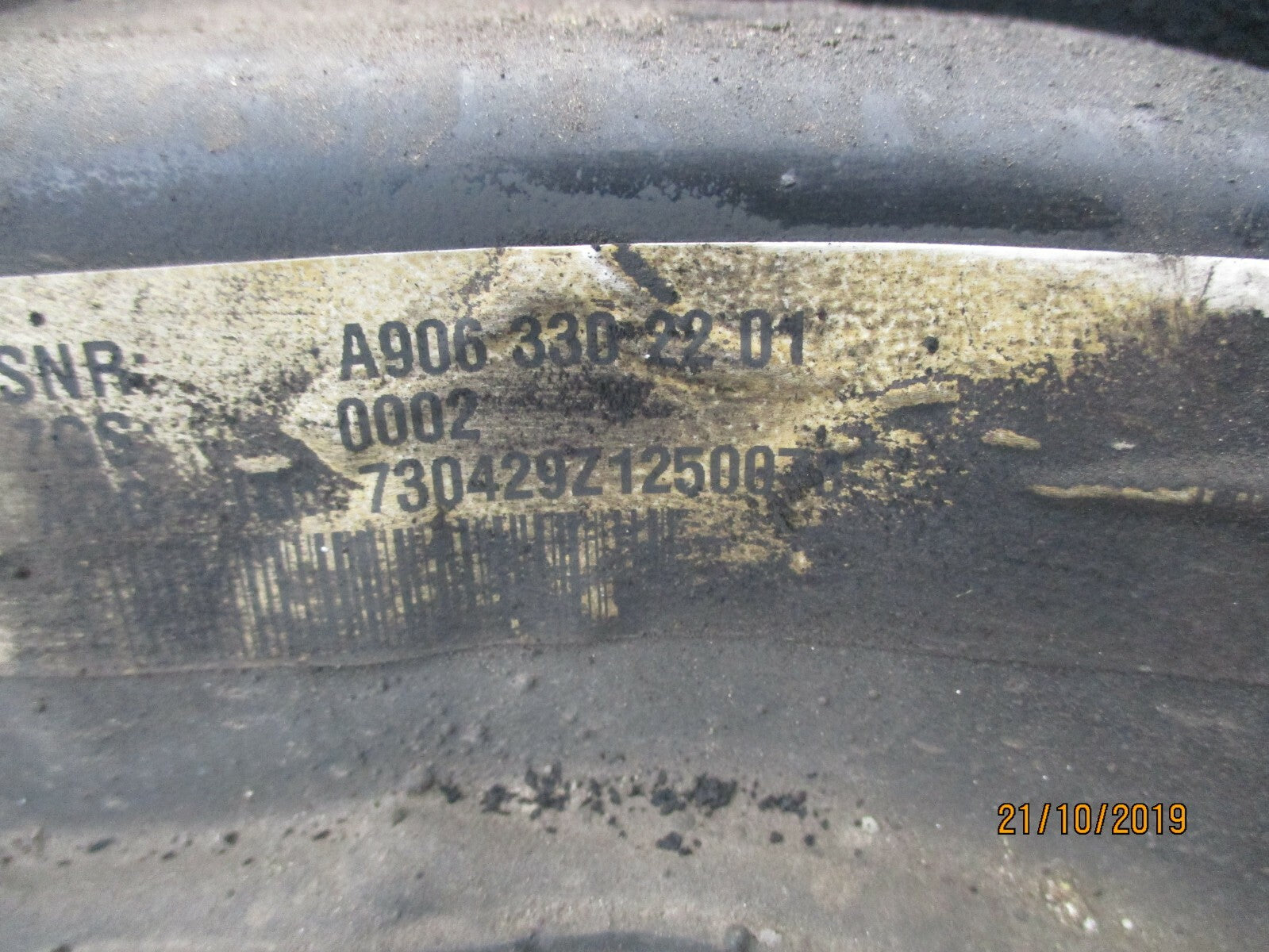 MERCEDES SPRINTER W906 MK2 2.1 CDI COMPLETE FRONT AXLE LEGS FRAME A9063302201