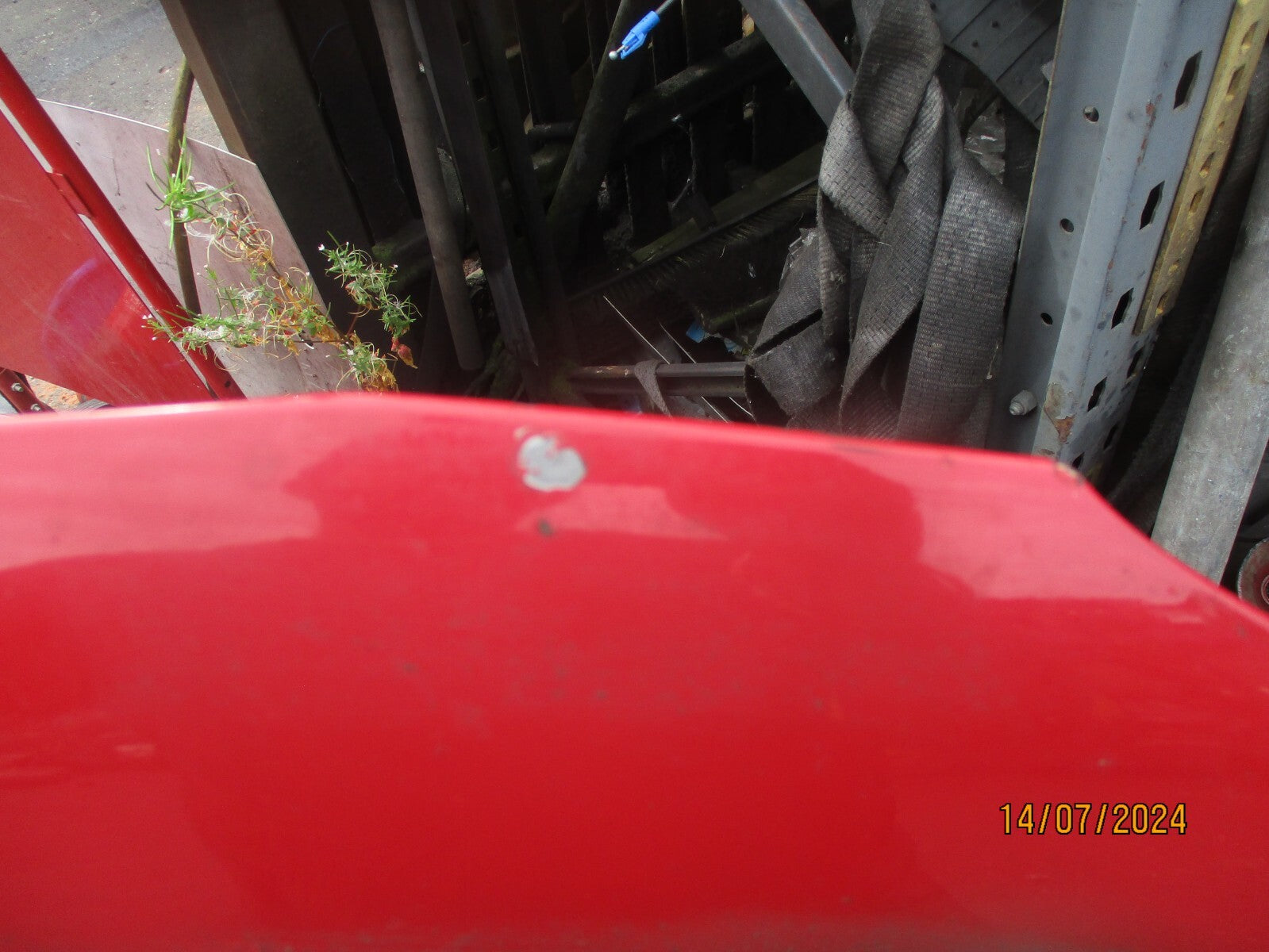 BMW 1 SERIES 2009 E82 FRONT BONNET HOOD RED