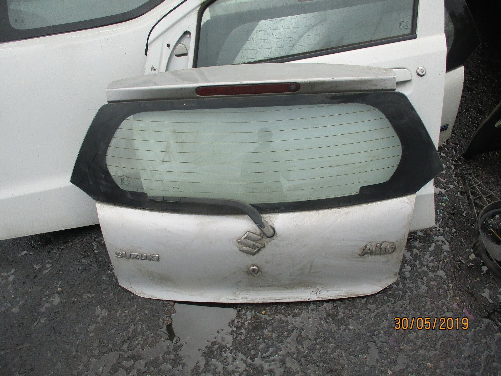 SUZUKI ALTO HA25 (MK7) BOOTLID TAILGATE BOOT SILVER