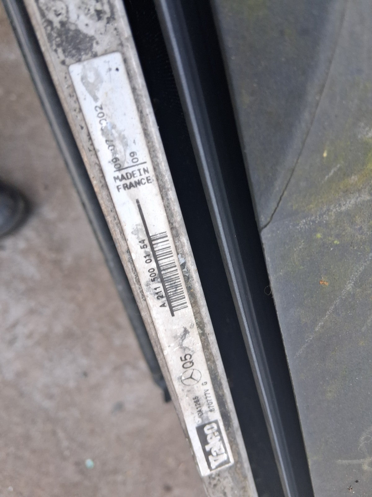 2004 MERCEDES BENZ E CLASS W211 RADIATOR RAD PACK A2115000154