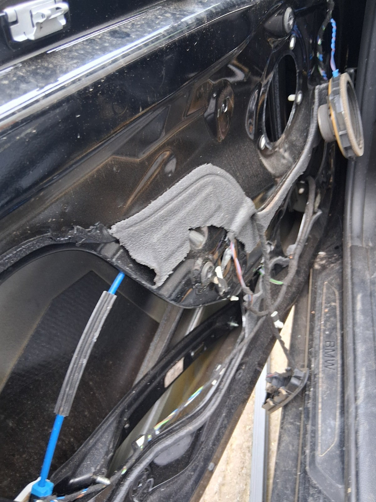 2015 BMW 3 SERIES F30 ESTATE NSF PASSENGER SIDE FRONT WINDOW REGULATOR & MOTOR