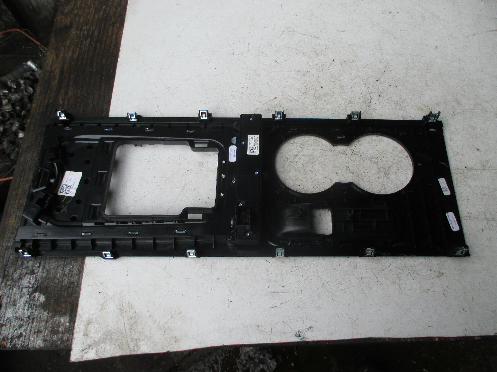 JAGUAR XE 2016 CENTRE CONSOLE TRIM CUP HOLDER HANDBRAKE ECO BUTTON GX73-044E04-D