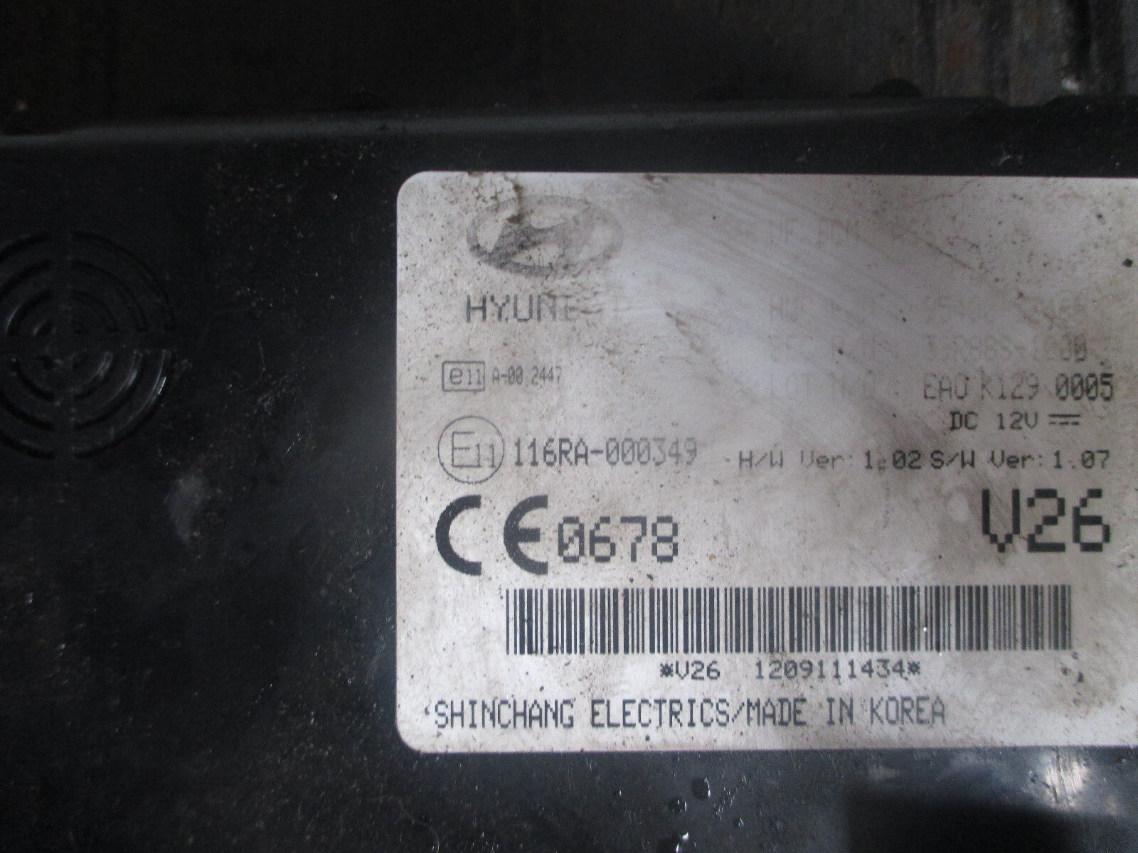 HYUNDAI I40 2016 BODY CONTROL MODULE 95400-3Z431