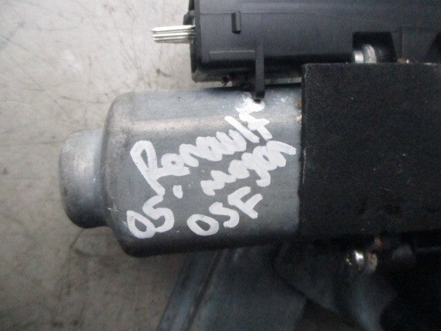 2009 RENAULT MEGANE MK2 OSF DRIVER SIDE FRONT WINDOW MOTOR & REGULATOR 400875