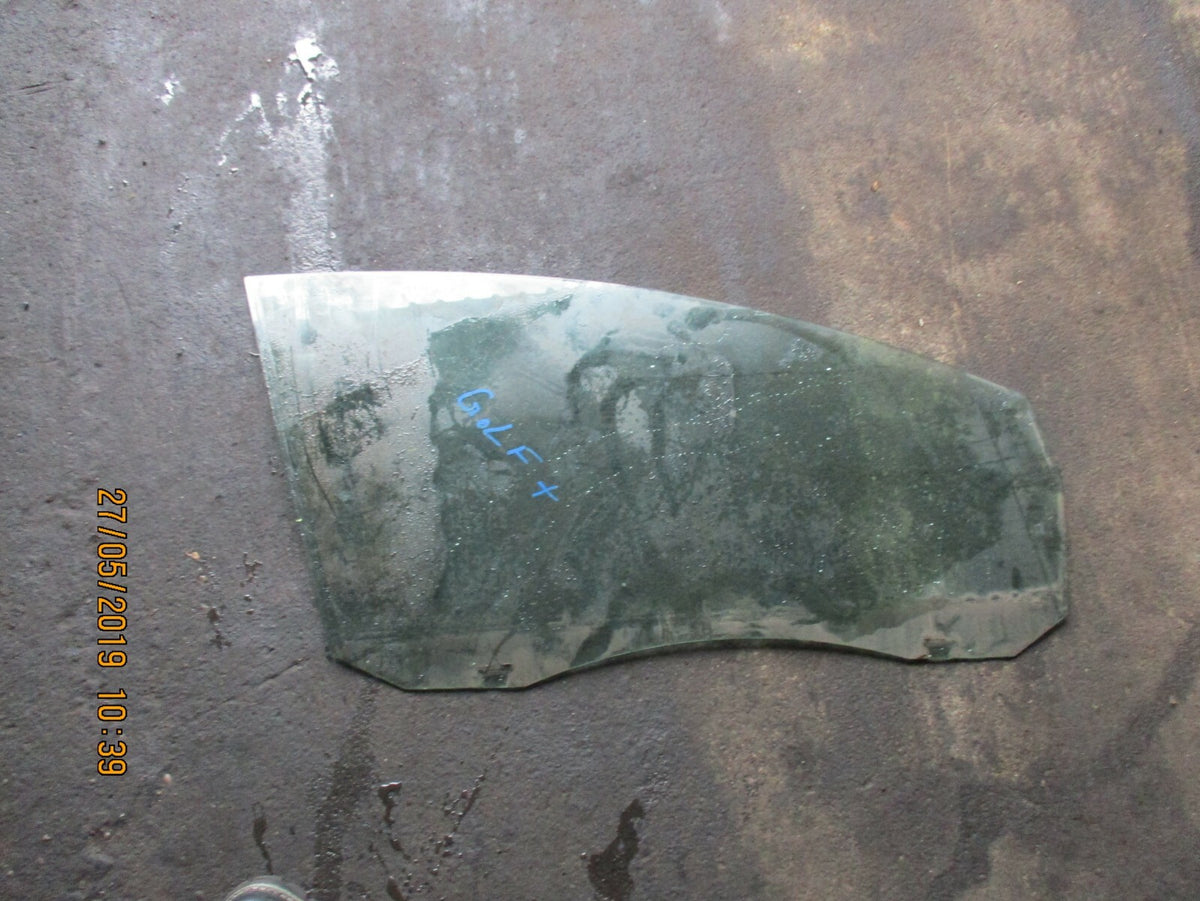 VW VOLKSWAGEN GOLF PLUS MK5 OSF DRIVER SIDE FRONT DOOR WINDOW GLASS