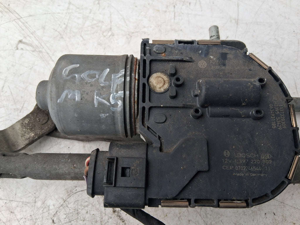2010 BMW 5 SERIES F10 FRONT WINDSCREEN WIPER MOTOR LINKAGES 7272452