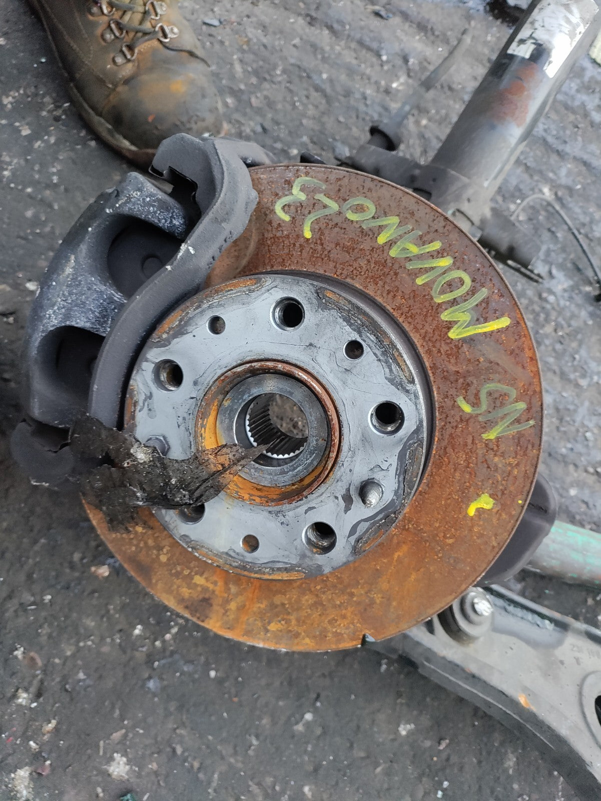 2023 VAUXHALL MOVANO C MK3 2.2 DIESEL NSF PASSENGER SIDE HUB WISHBONE CALIPER