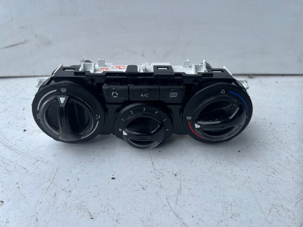PEUGEOT 208 2017 HEATER AC CLIMATE CONTROL SWITCH PANEL