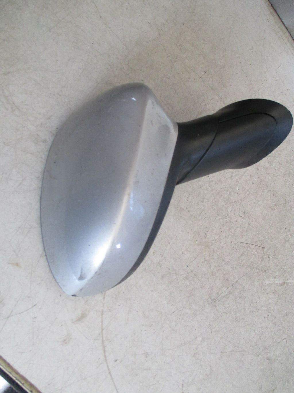 FIAT PUNTO EVO MK3 3 DOOR 2013 DRIVER OFF WING MIRROR SILVER