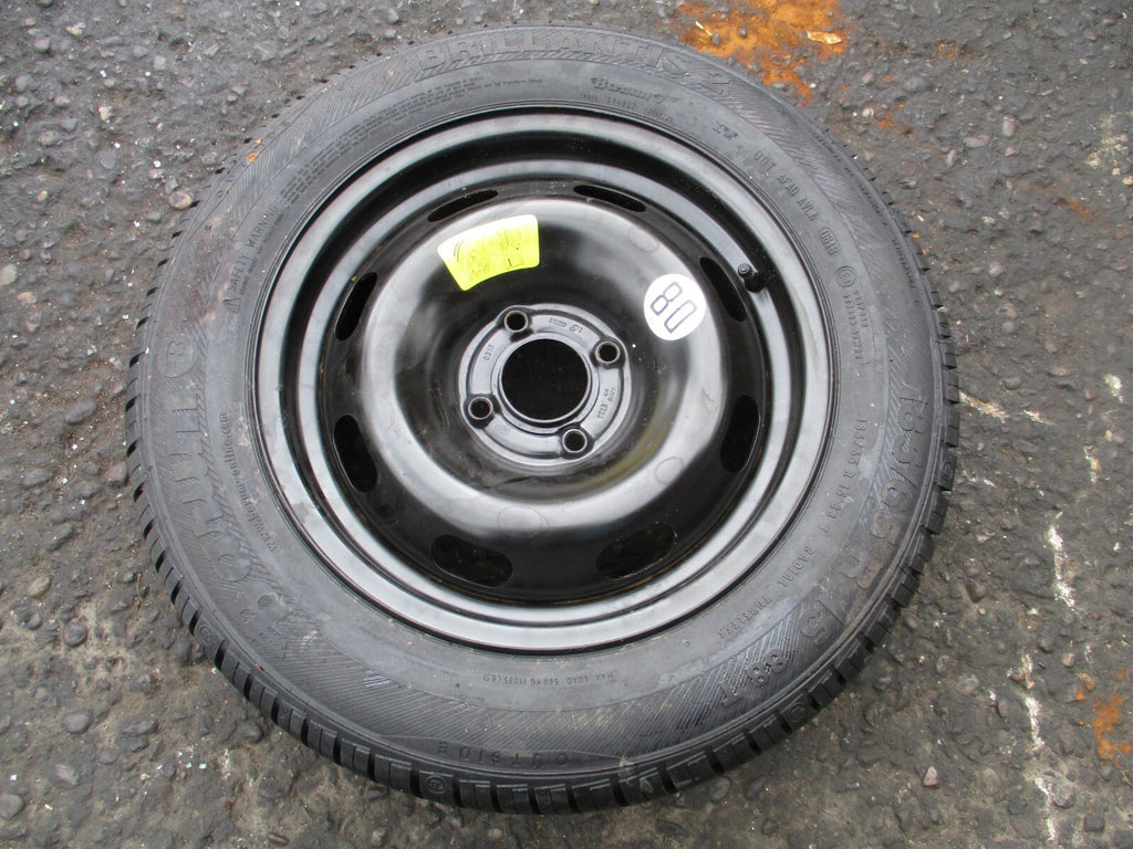 CITROEN C4 CACTUS 2018 15 INCH STEEL SPARE WHEEL WITH TYRE 185/65R15