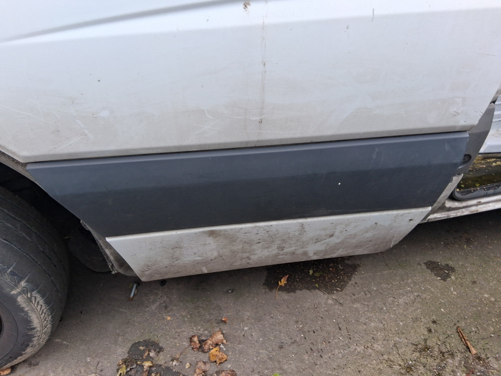 2016 MERCEDES SPRINTER MK2 W906 NSF PASSENGER SIDE FRONT LEFT BARE DOOR WHITE