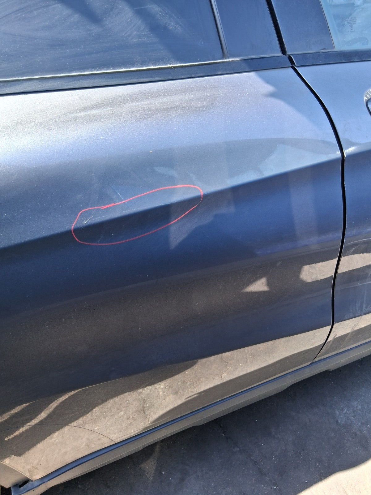2019 MERCEDES BENZ GLA 180 X156 OSR DRIVER SIDE BARE DOOR MOUNTAIN GREY 787