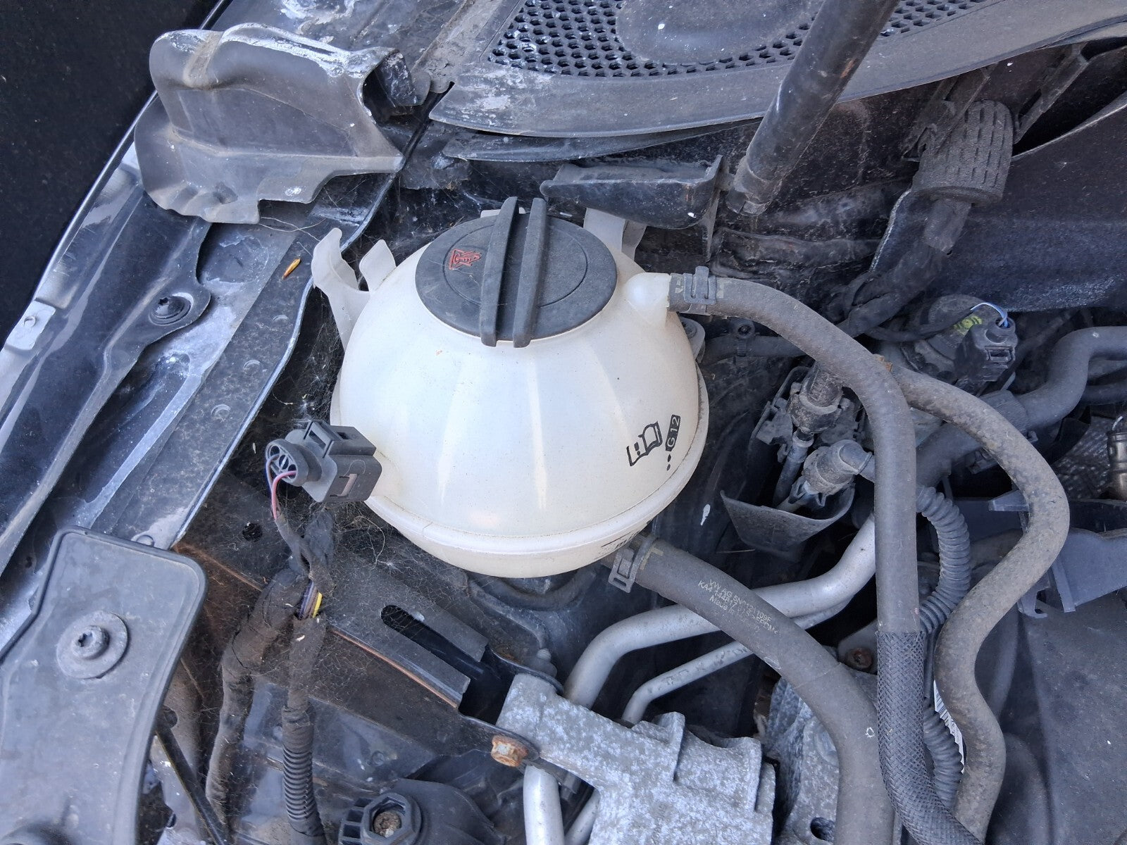 2016 AUDI Q3 8U COOLANT EXPANSION RESERVOIR BOTTLE TANK