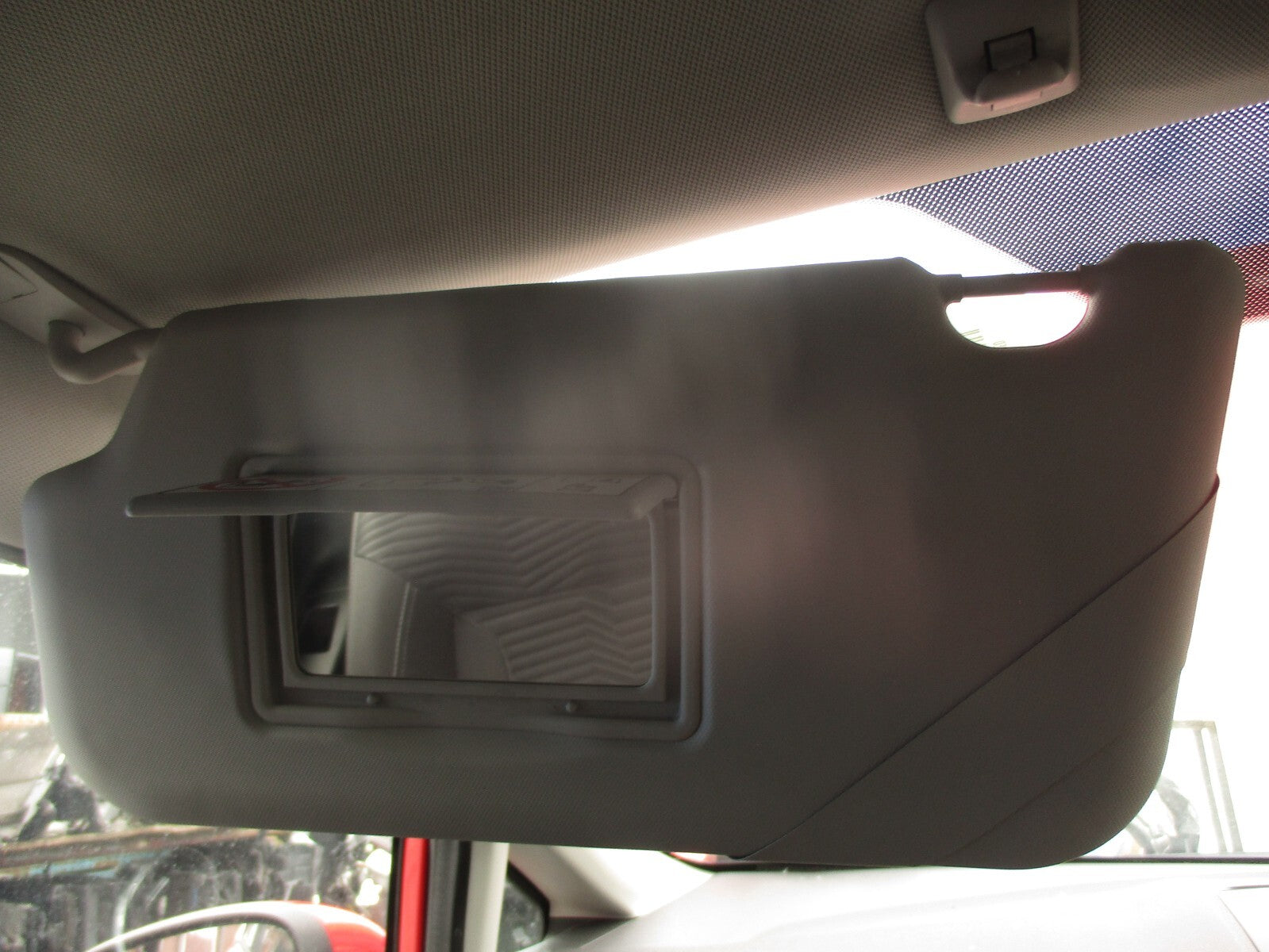 2017 FORD FIESTA MK7 NSF PASSENGER SIDE FRONT LEFT SUN VISOR