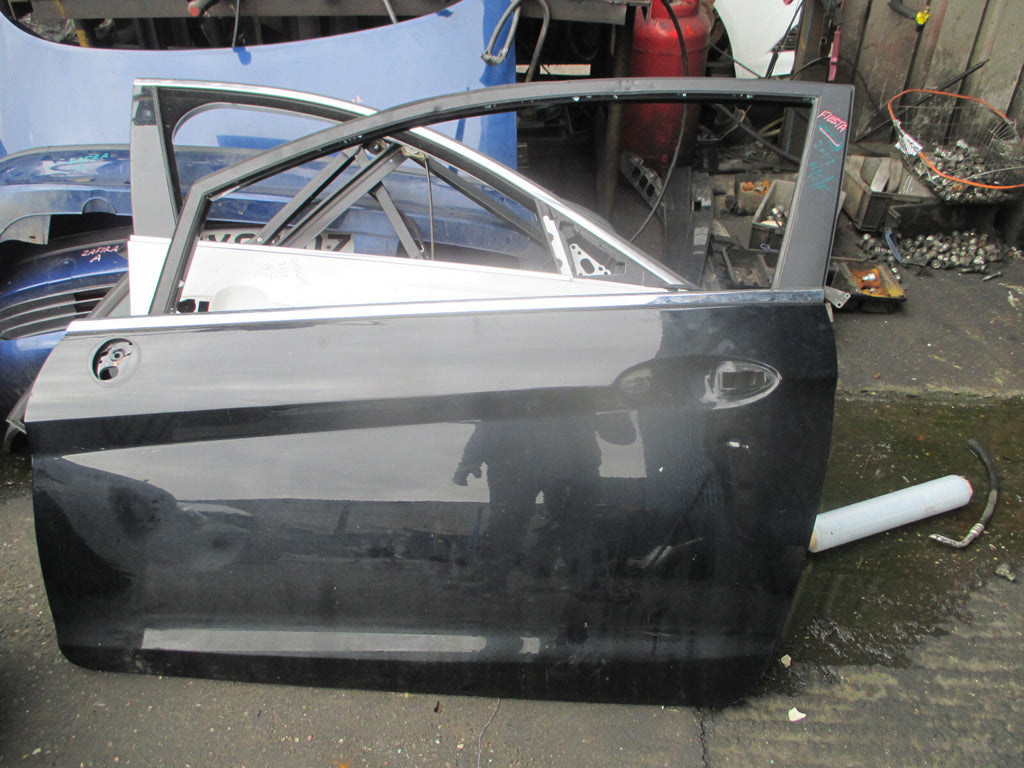 FORD FIESTA MK7 2017 3 DOOR NSF PASSENGER SIDE FRONT BARE DOOR SHELL ONLY BLACK