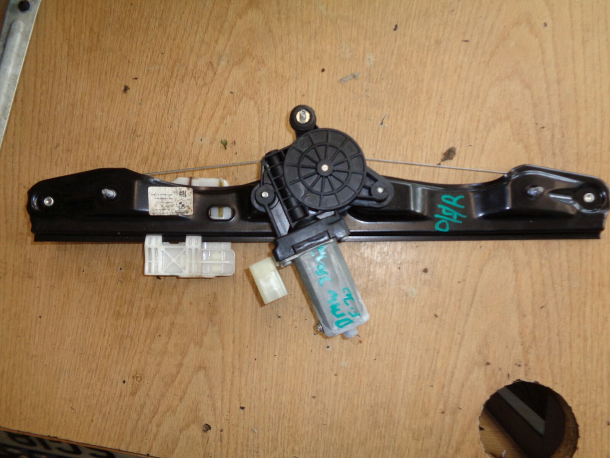BMW 3 SERIES F30 2018 330E DRIVER SIDE REAR WINDOW MOTOR & REGULATOR 17756710
