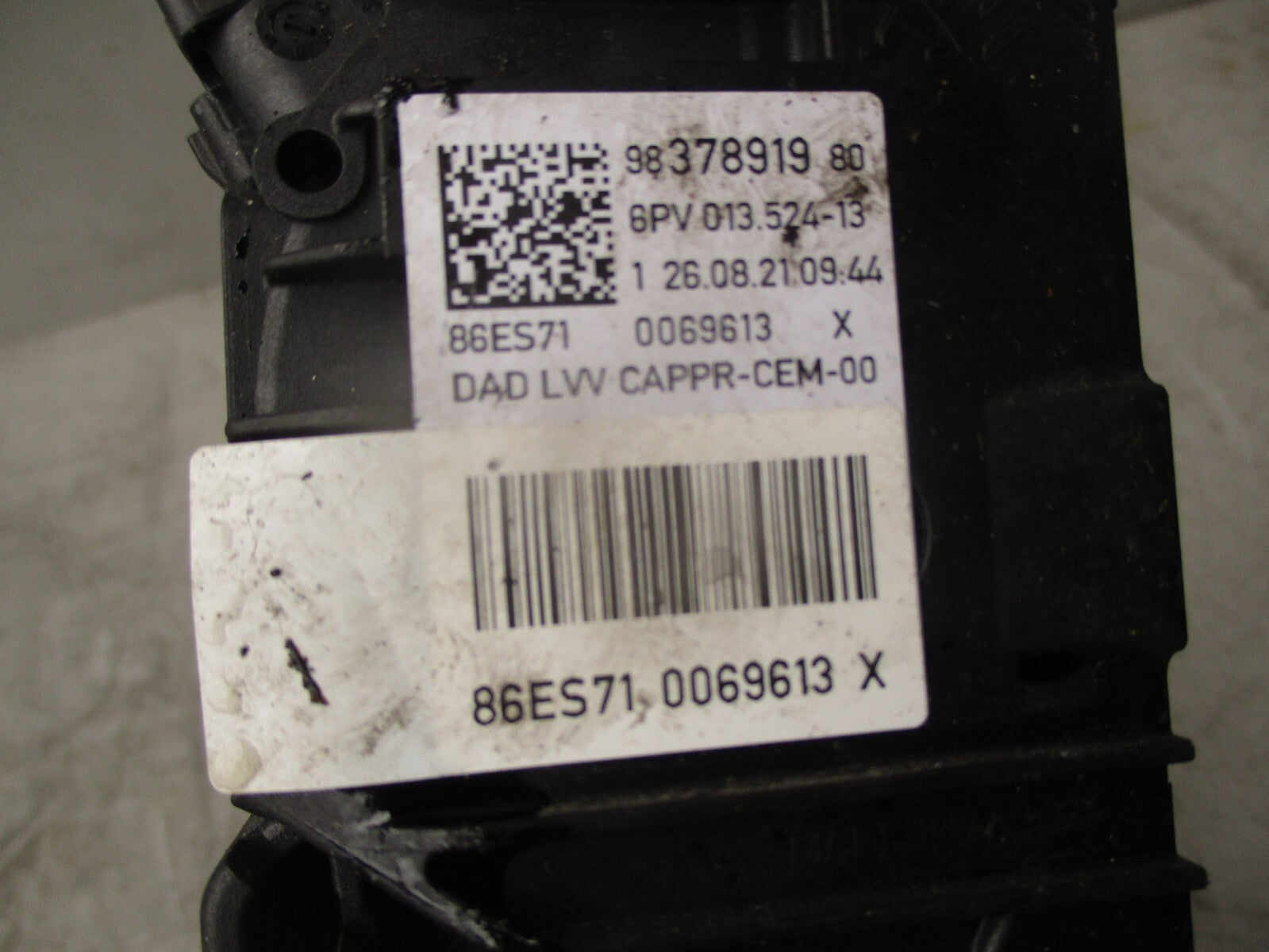 2017 CITROEN C4 MK2 1.6 DIESEL MANUAL ACCELERATOR THROTTLE PEDAL 9837891980