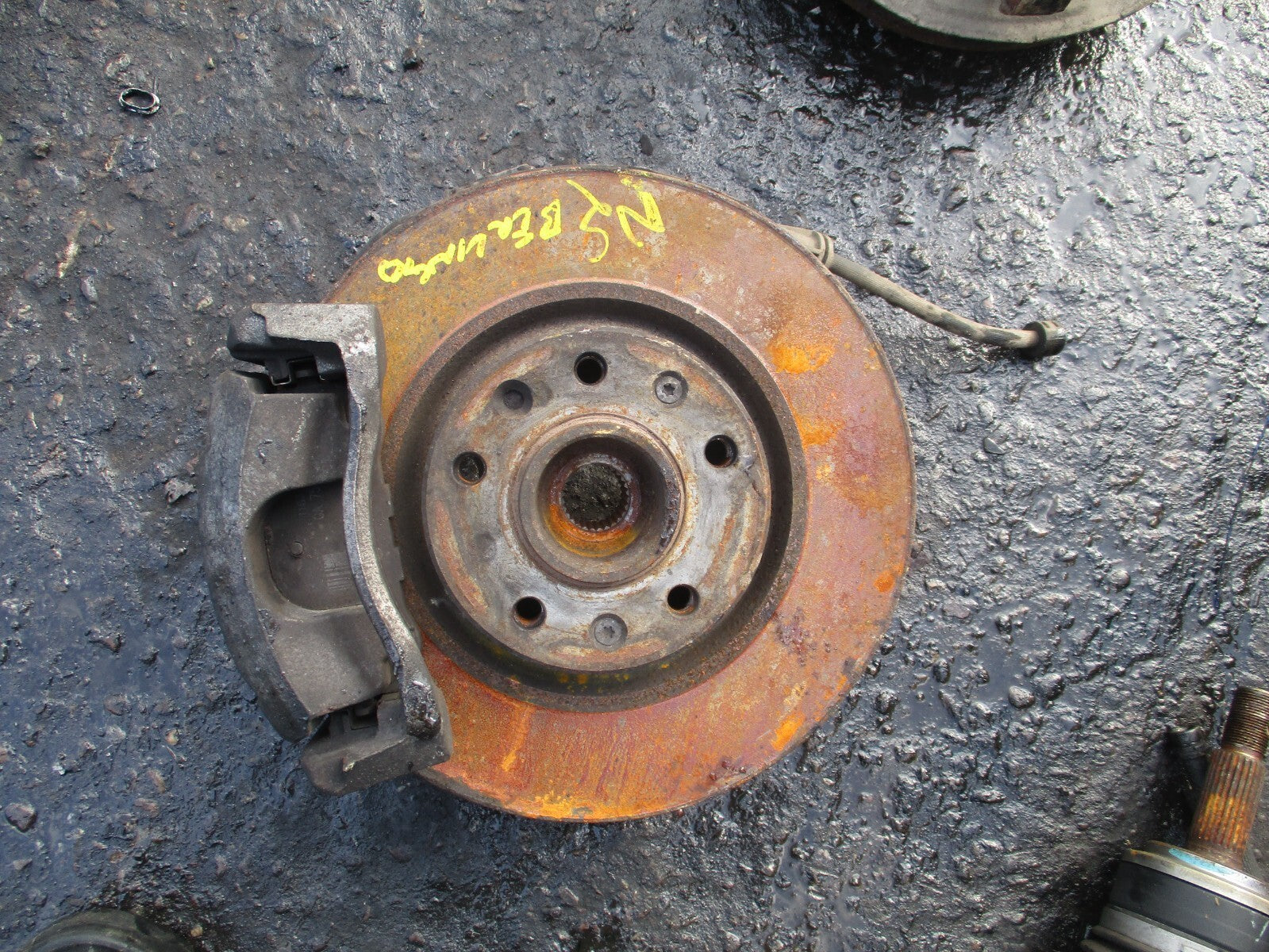 2019 CITROEN BERLINGO K9 MANUAL 1.5 DIESEL NSF PASSENGER SIDE WHEEL BEARING HUB