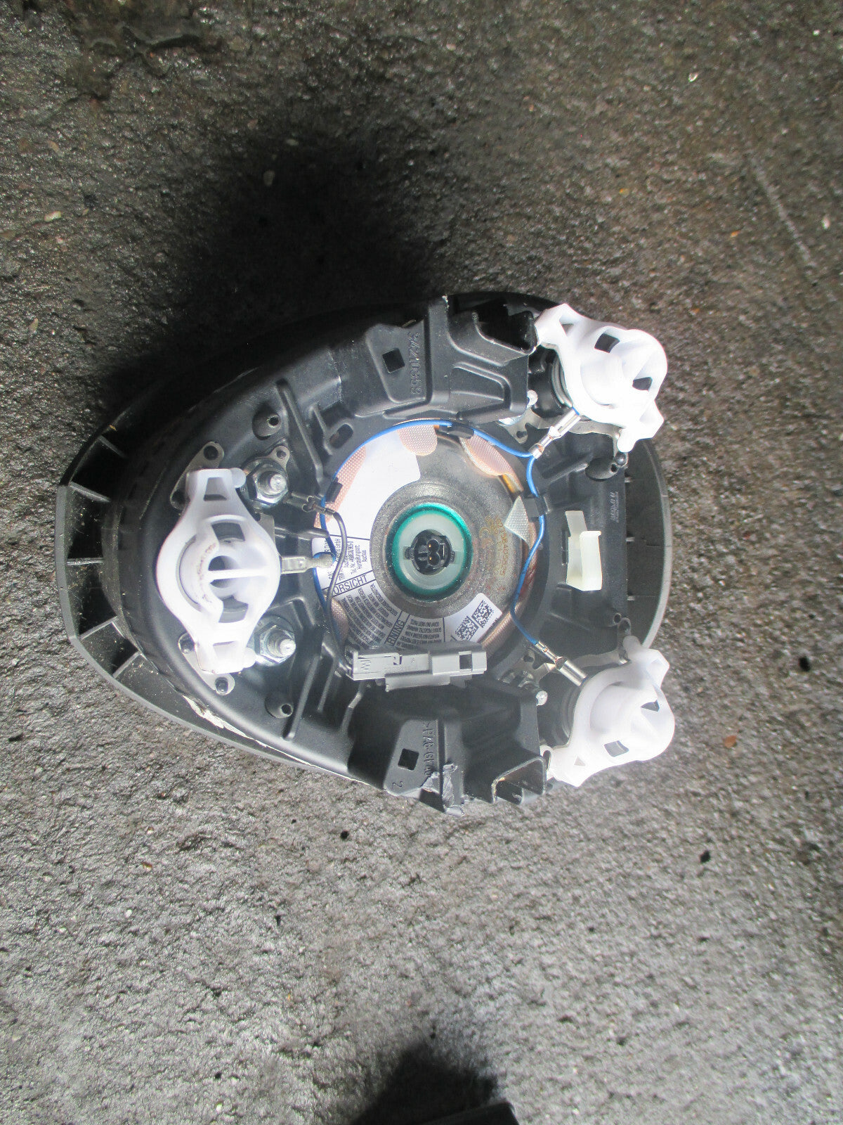 VAUXHALL ASTRA K MK7 DRIVER AIRBAG KIT DASH WITH ECU