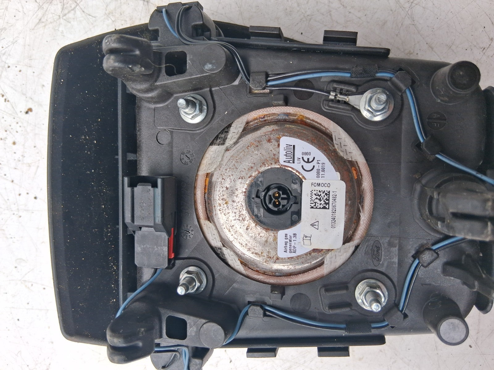 2016 FORD MONDEO MK5 STEERING WHEEL AIRBAG BLACK 3074295