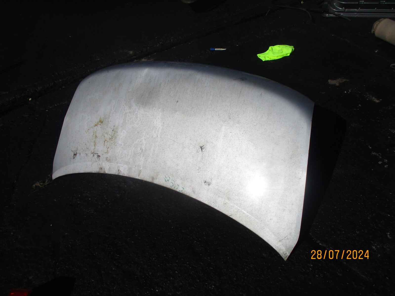NISSAN CUBE MK3 2013 FRONT BONNET HOOD PANEL SILVER K23