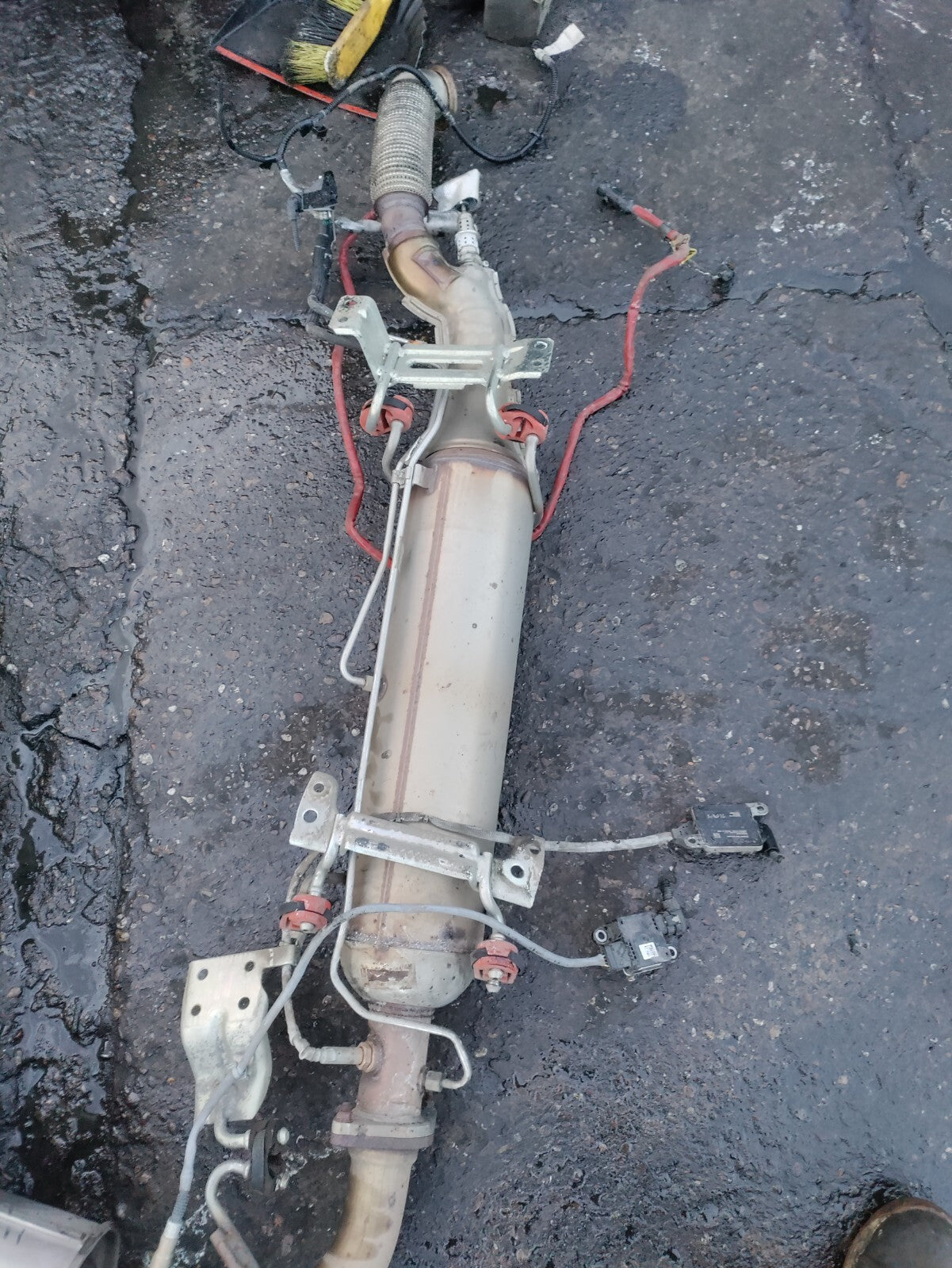2023 VAUXHALL MOVANO C MK3 2.2 DIESEL COMPLETE EXHAUST WITH SENSOR