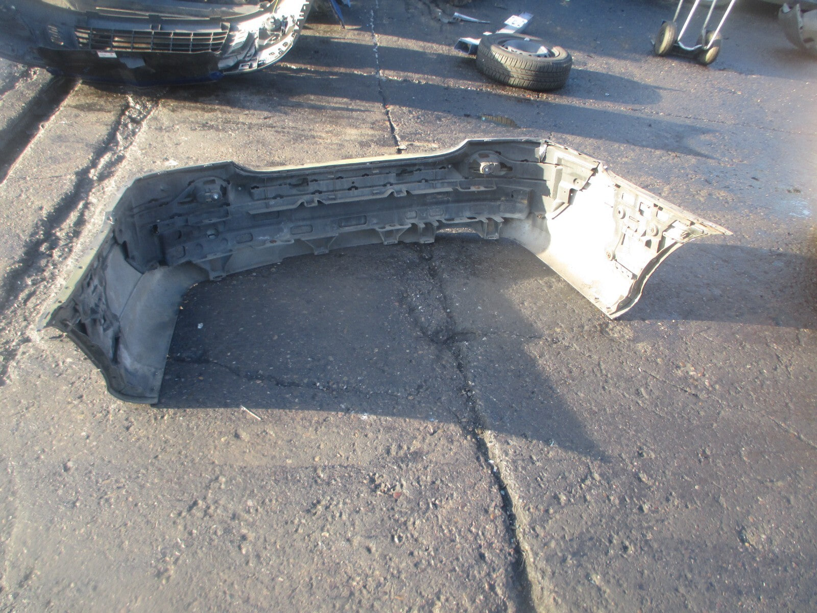 MERCEDES BENZ C CLASS W203 2006 REAR BUMPER BLACK