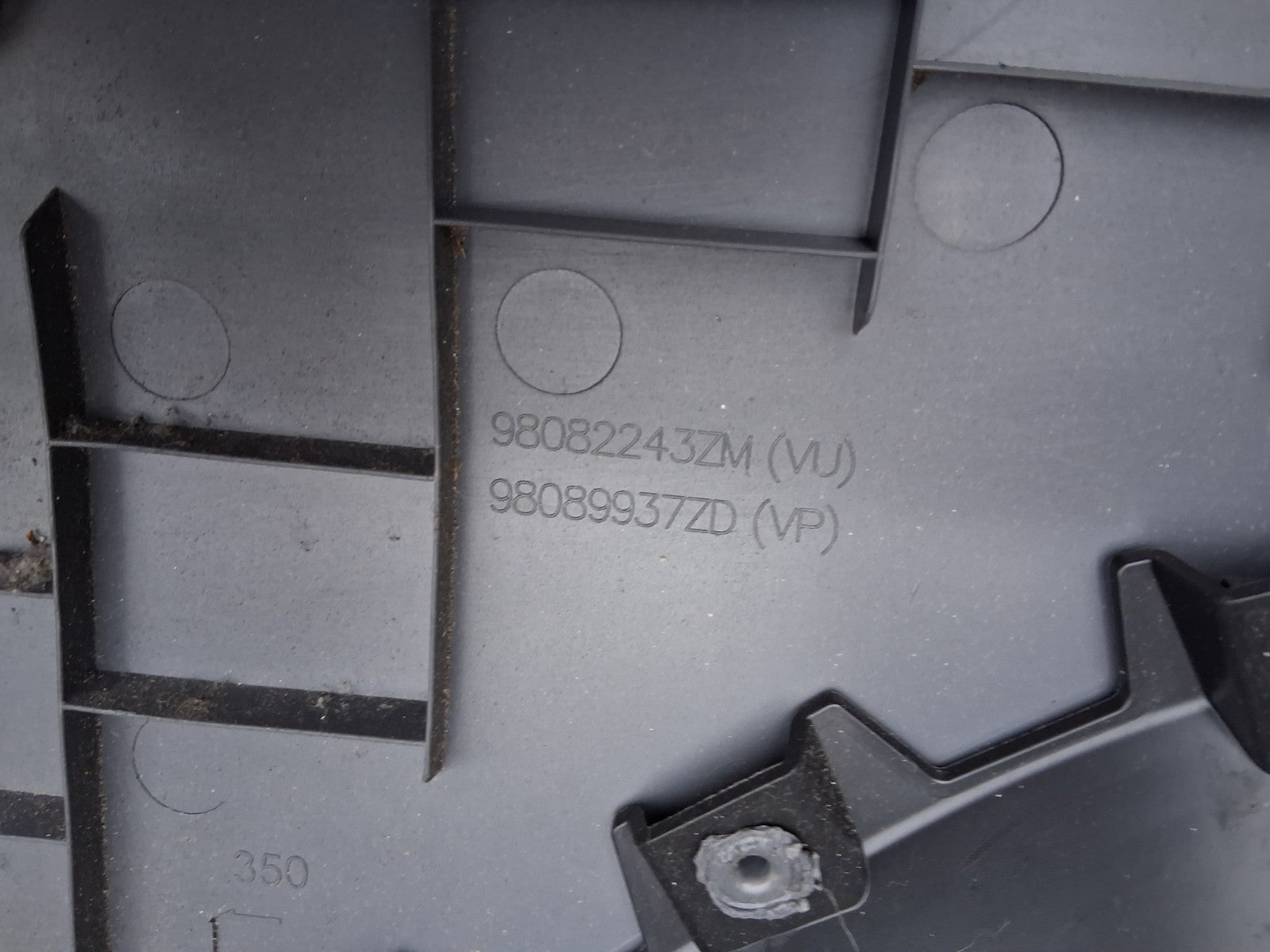 2021 VAUXHALL VIVARO MK3 OSF DRIVER SIDE FRONT RIGHT DOOR CARD PANEL 98082243ZM