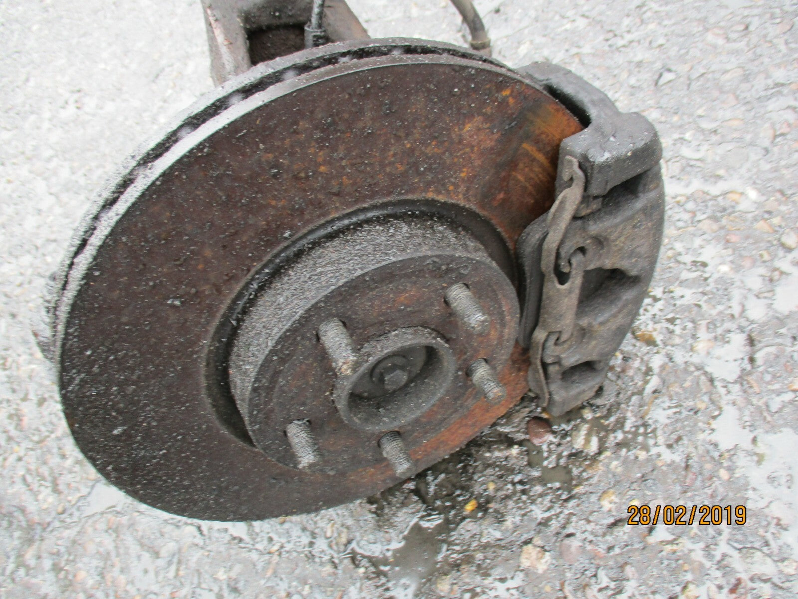 FORD MONDEO CD345 (MK4) 1.8 TDCI OS DRIVER SIDE COMPLETE SUSPENSION LEG