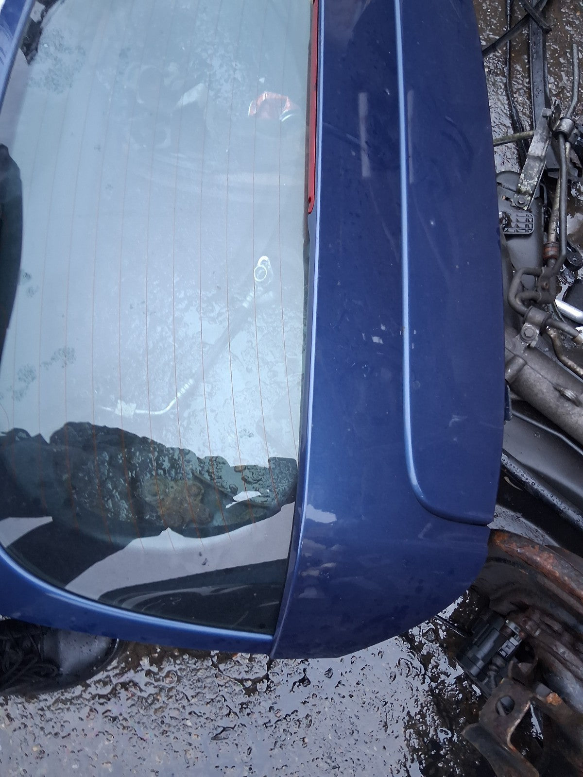 FORD FIESTA MK7 2010 5 DOOR REAR COMPLETE TAILGATE BOOTLID BLUE