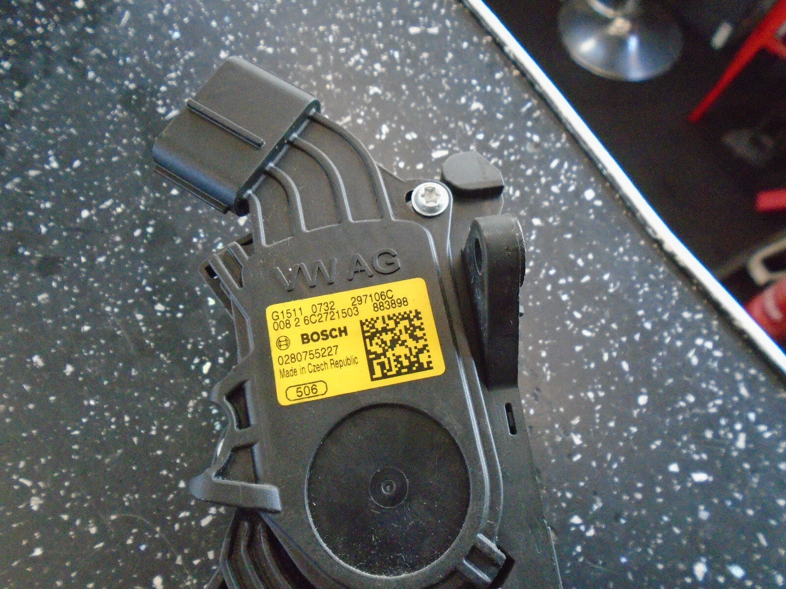 AUDI A1 8X 2015 1.0 PETROL ACCELERATOR THROTTLE PEDAL 6C2721503