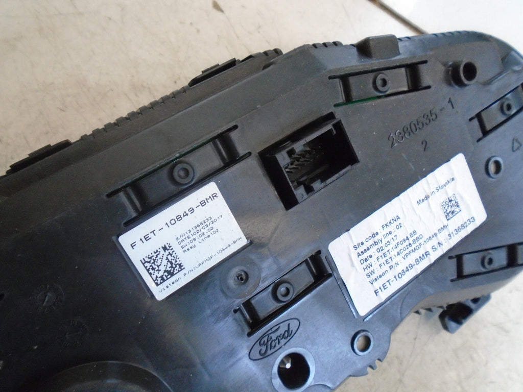 FORD FOCUS MK3 2017 1.5 DIESEL 6 SPEED MANUAL SPEEDOMETER F1ET10849BMR