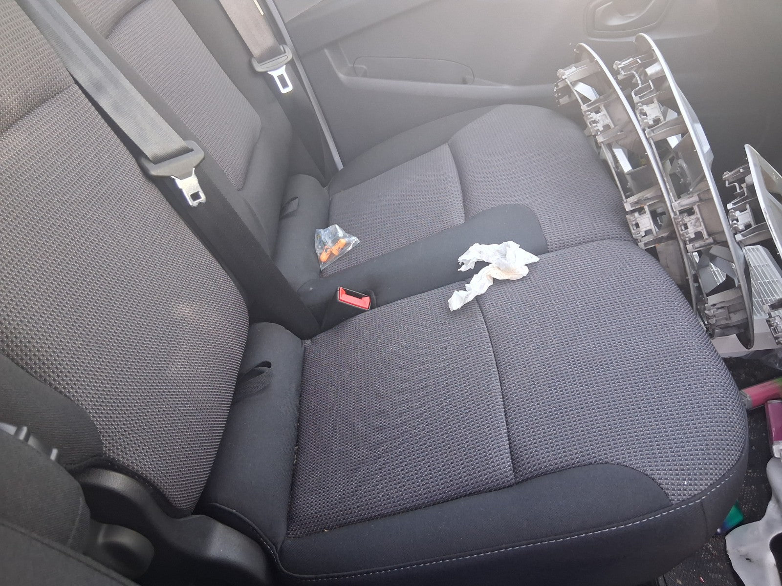 2025 RENAULT TRAFIC X82 MK3 NSF PASSENGER SIDE FRONT LEFT FABRIC COMPLETE SEAT