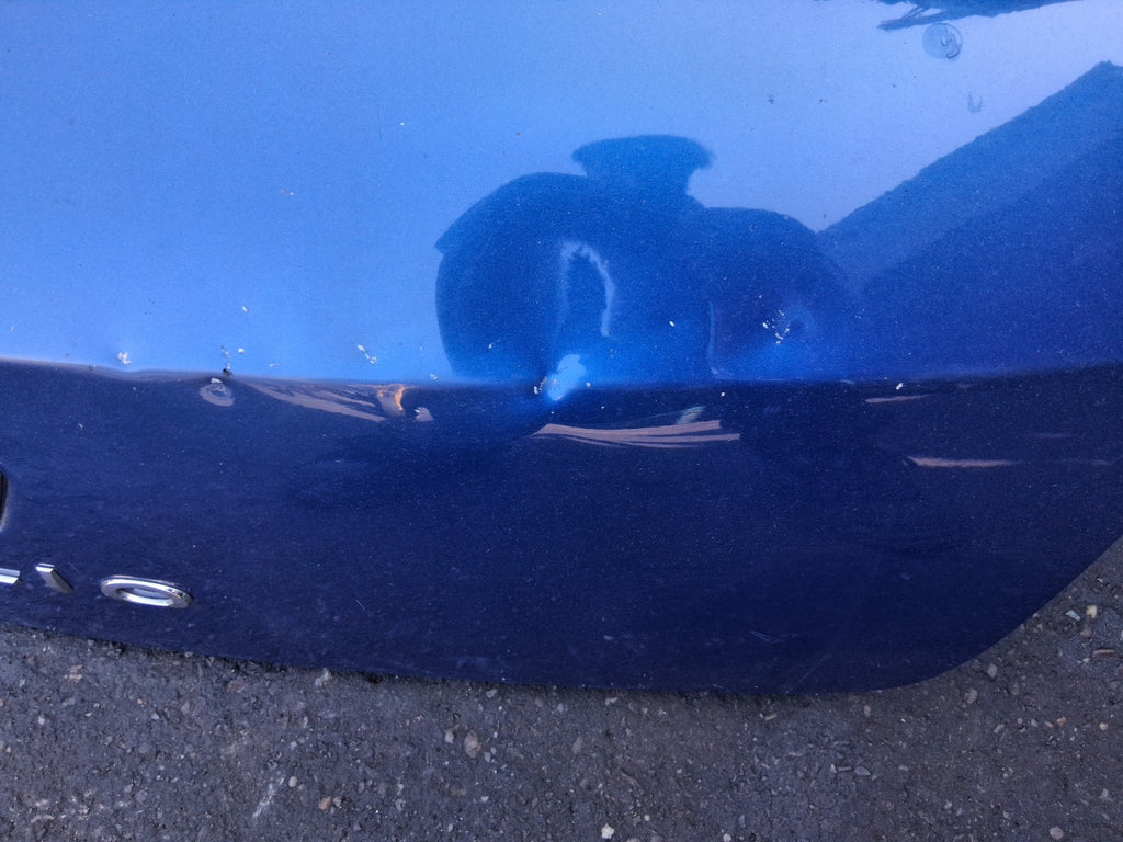 2008 RENAULT CLIO MK3 COMPLETE REAR TAILGATE BOOTLID BLUE