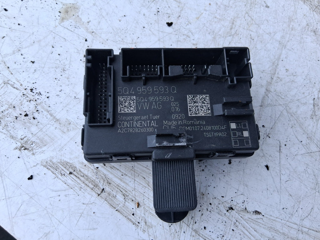 2024 AUDI A1 S LINE MK2 GB OSF DRIVER SIDE FRONT DOOR CONTROL MODULE 5Q4959593Q
