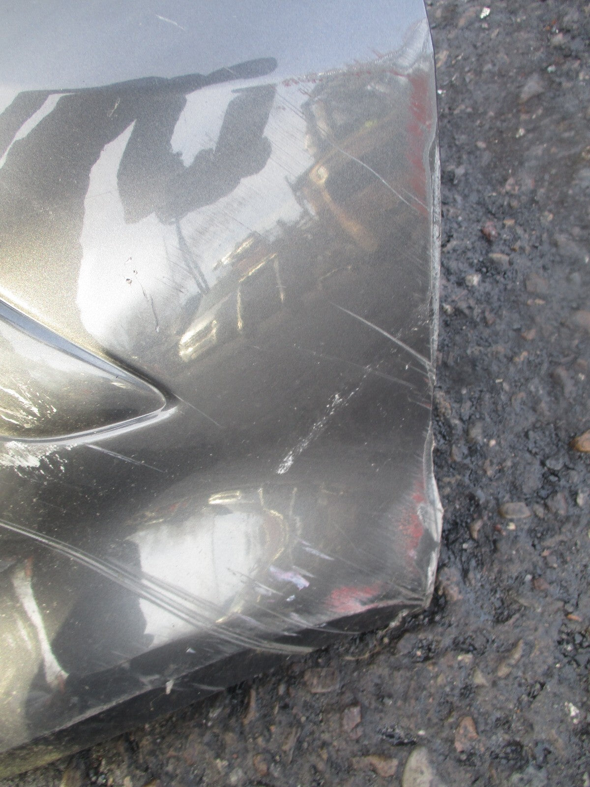 VAUXHALL CORSA D 2012 REAR COMPLETE BUMPER GREY