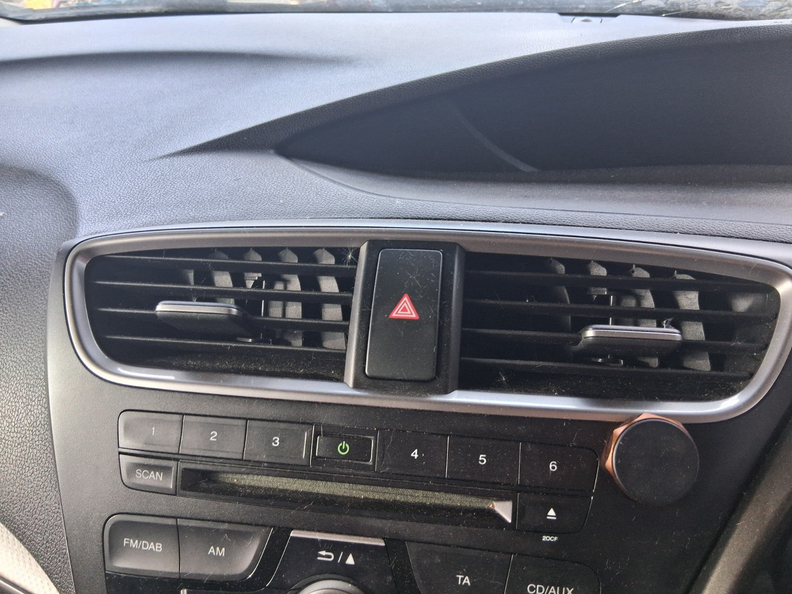 2016 HONDA CIVIC MK9 FACELIFT FRONT DASH BOTH AIR VENT CENTER AIR VENTS