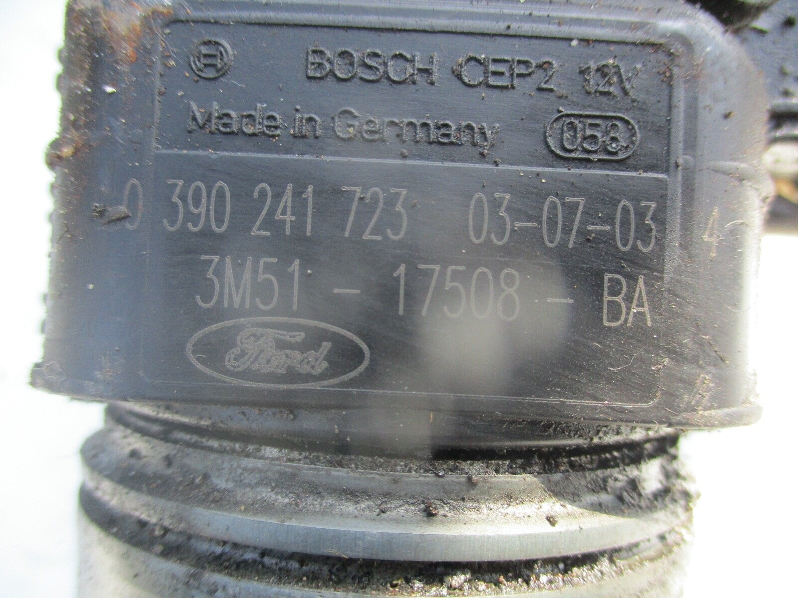 FORD FOCUS C-MAX MK1 2003 FRONT WIPER MOTOR AND LINKAGE 0 390 241 723