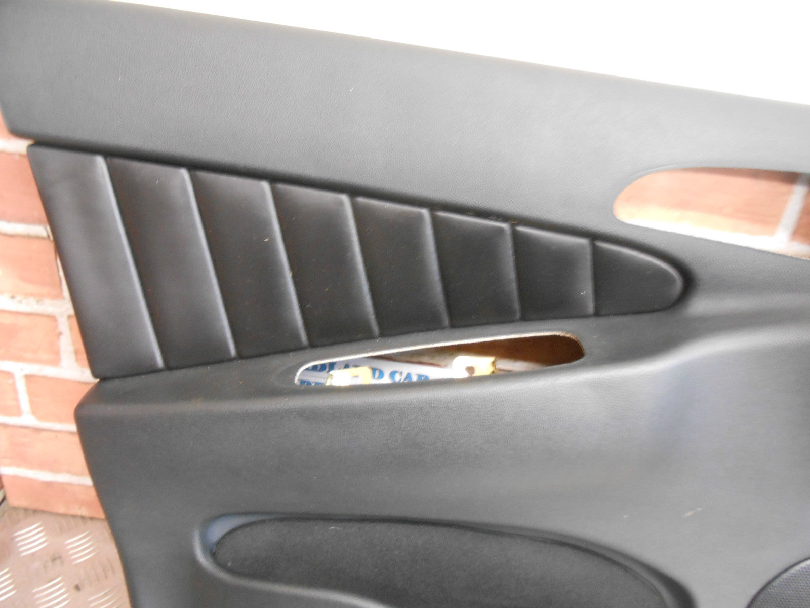 ALFA ROMEO 156 2004 NSF PASSENGER SIDE FRONT INTERIOR DOOR CARD LEATHER PANEL